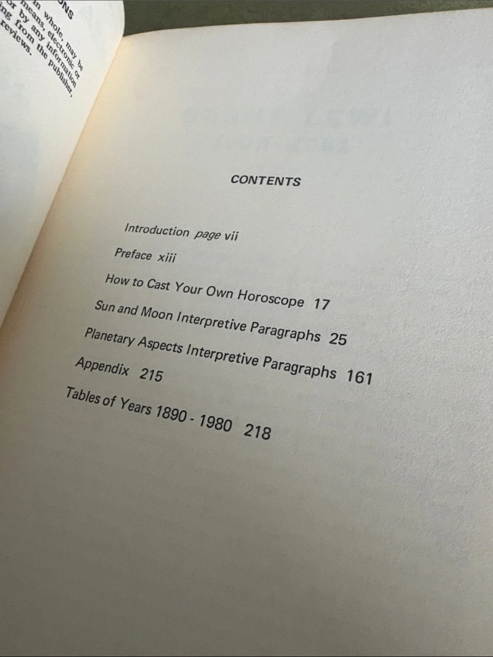 Heaven Knows What — White Decorative Coffee Astrology Table Book